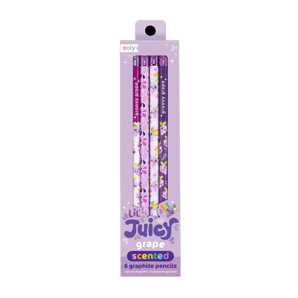 LIL' JUICY GRAPE SCENTED GRAPHITE PENCILS
