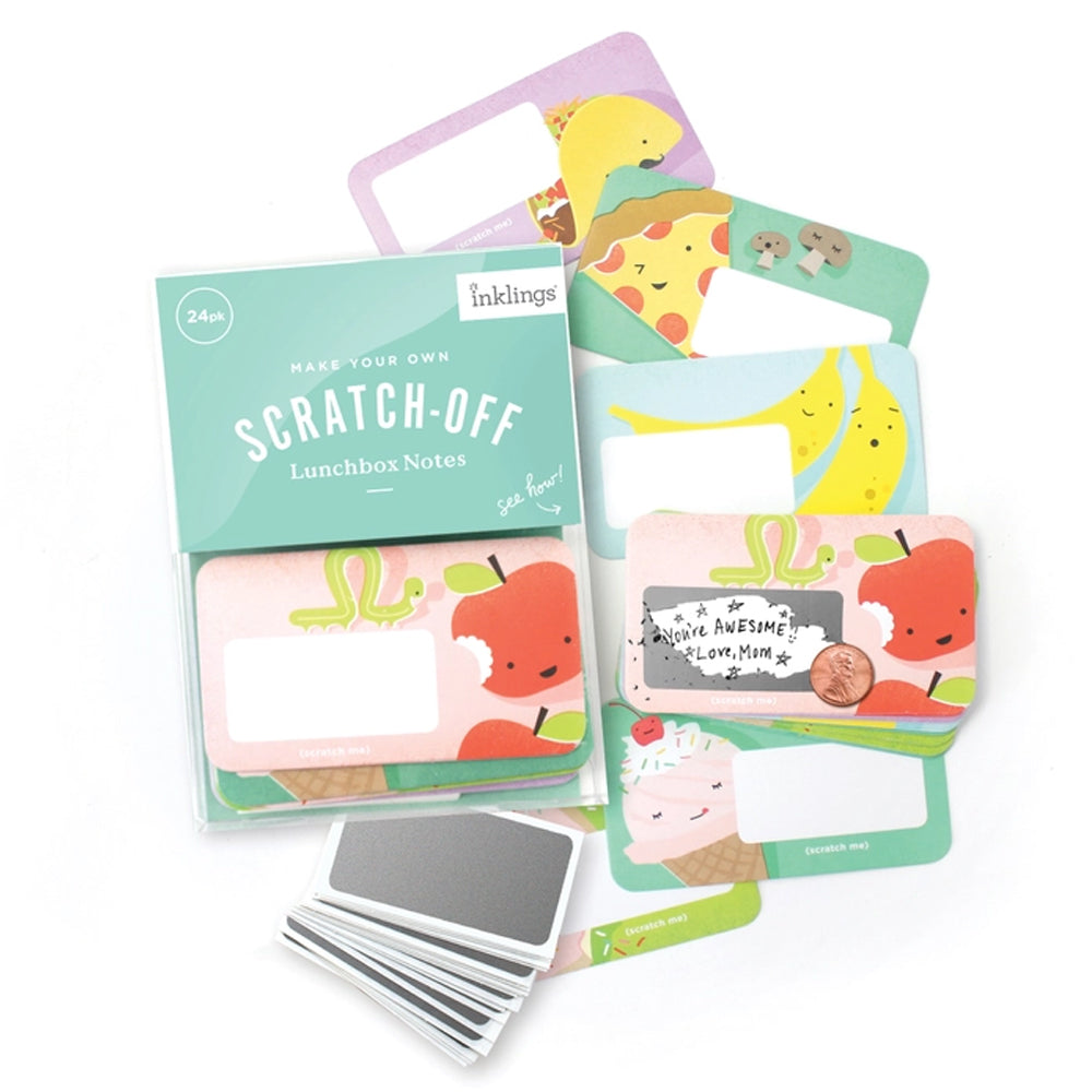SCRATCH-OFF LUNCH BOX NOTES