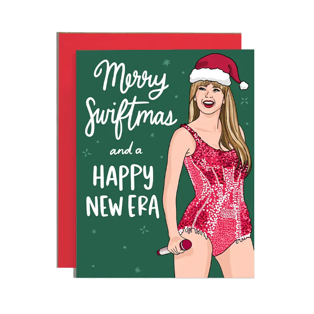 MERRY SWIFTMAS NEW ERA CARD