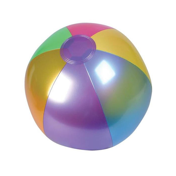 METALLIC BEACH BALL 18"