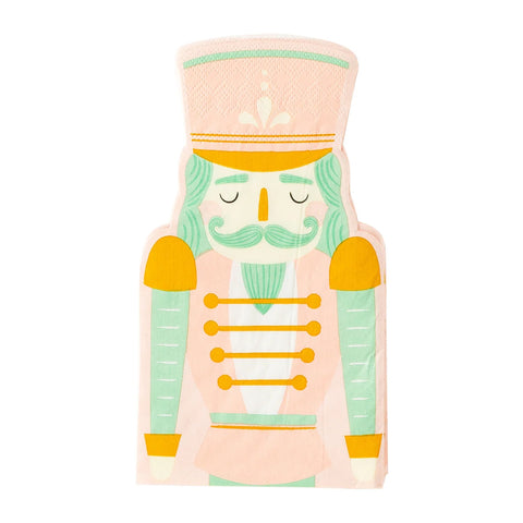 PINK NUTCRACKER GUEST NAPKIN