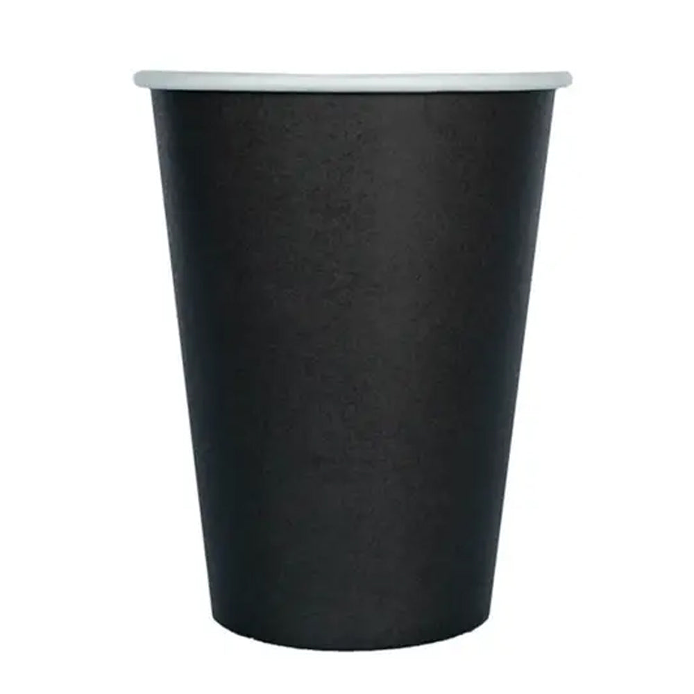 Onyx Black Paper Cups