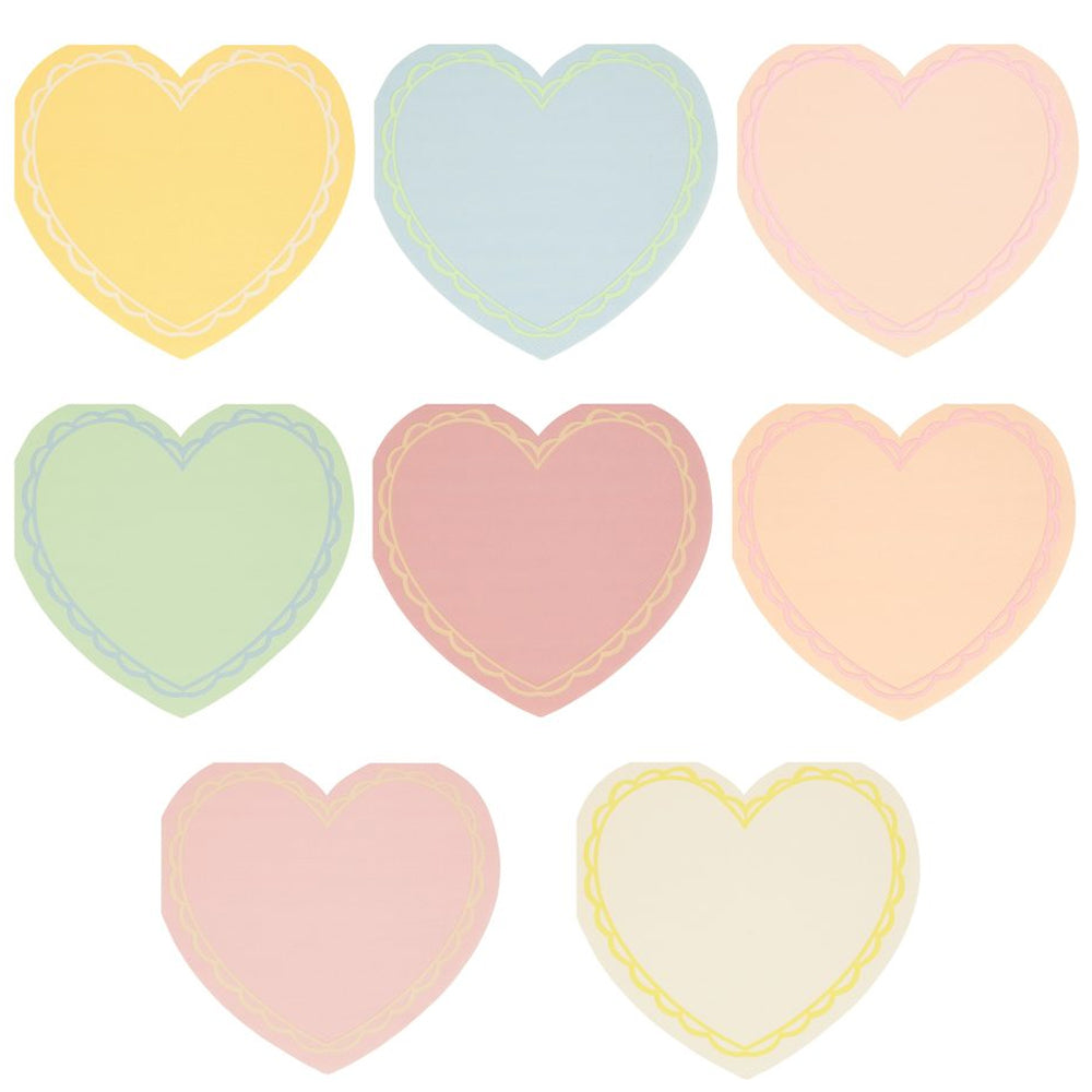 PASTEL HEART NAPKINS