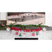 PUFFY RED VELVET MERRY CHRISTMAS GARLAND