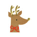 REINDEER WITH RED BOW NAPKINS