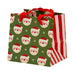 SANTA FACE GIFT BAG SET