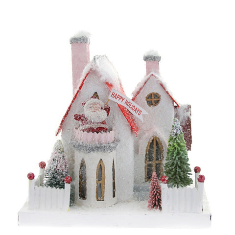 SANTA'S HOUSE MINIATURE DECOR HOUSE