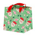 SANTA AND BOW GIFT BAG SET