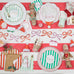 STRIPED HOLIDAY SMALL NAPKINS