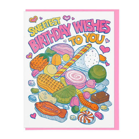 SWEETEST BIRTHDAY WISHES CARD