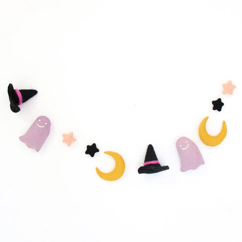 WITCHY VIBES FELT BANNER