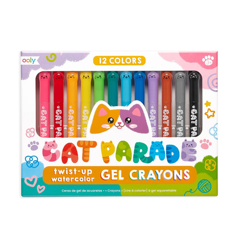 CAT PARADE GEL CRAYONS