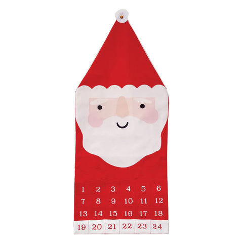 SANTA ADVENT CANVAS CALENDAR