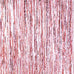 Rose Gold Metallic Fringe Curtain Backdrop