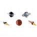 Hanging Space Rockets and Planets Party Decor