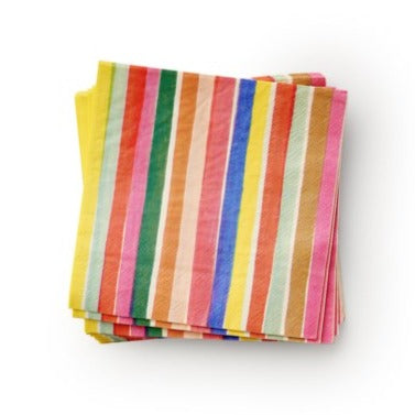 Feliz striped fiesta napkins