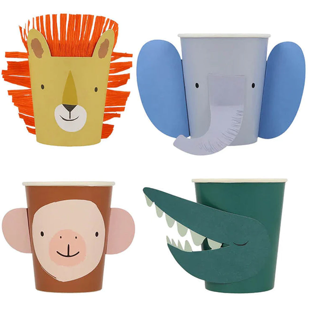 Animal Parade Character Cups - Meri Meri