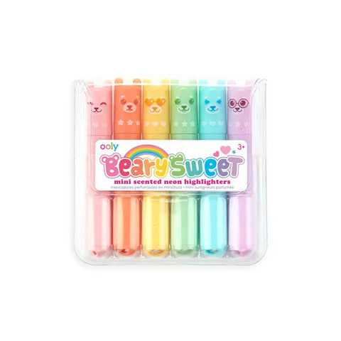 Beary Sweet Mini Scented Highlighters - OOLY
