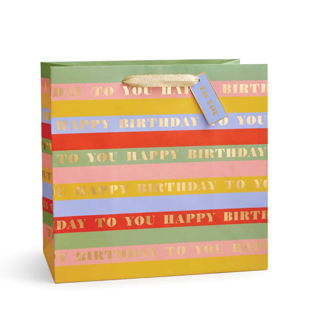Birthday Wishes Large Gift Bag - Rifle Paper