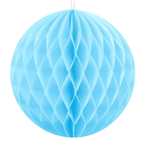 Light Blue Honeycomb Ball