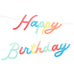 Bright Happy Birthday Garland Set - Meri Meri