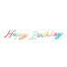 Bright Happy Birthday Garland Set - Meri Meri