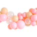 Pink and Blush Solid and Confetti Balloon Garland