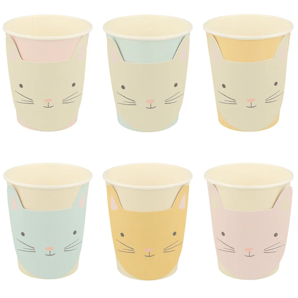 Cute Kitten Cat Cups - Meri Meri