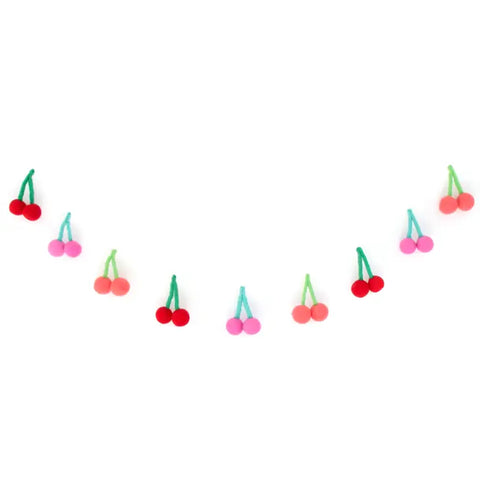 Cherries Felt Garland - Kailo Chic