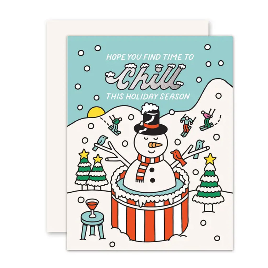 Chill Holiday Card - The Social Type