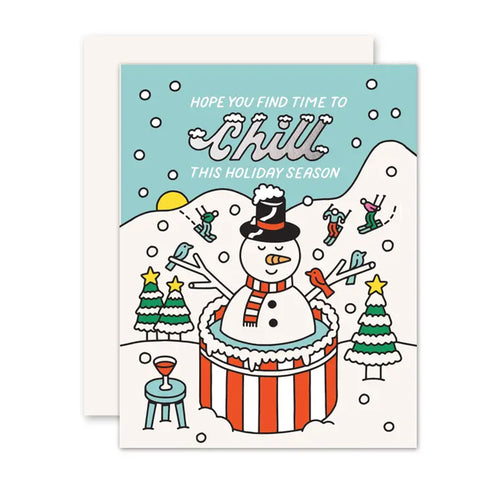 Chill Holiday Card - The Social Type