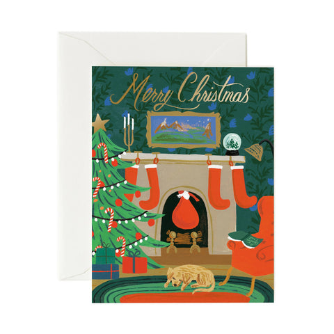 Christmas Eve Scene Card - Rifle Paper