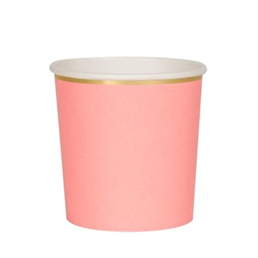 Coral Tumbler Party Cups