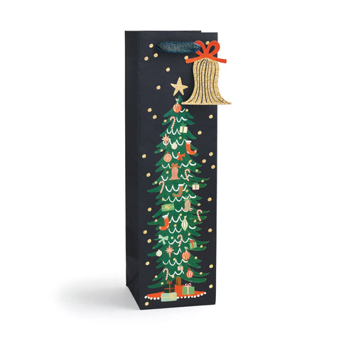 Deck The Halls Wine Gift Bag - Rifle Paper