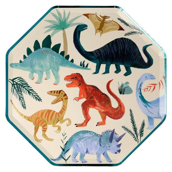 Dinosaur Kingdom Large Plates Meri Meri