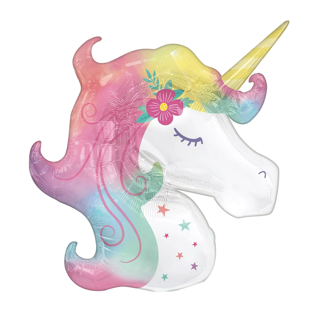 ENCHANTED UNICORN SUPERSHAPE FOIL BALLOON