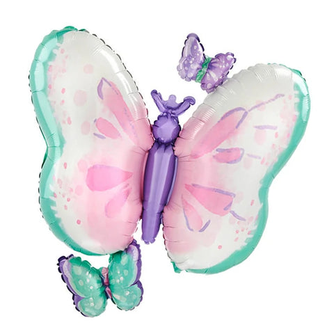 Flutters Butterfly Foil Balloon Anagram