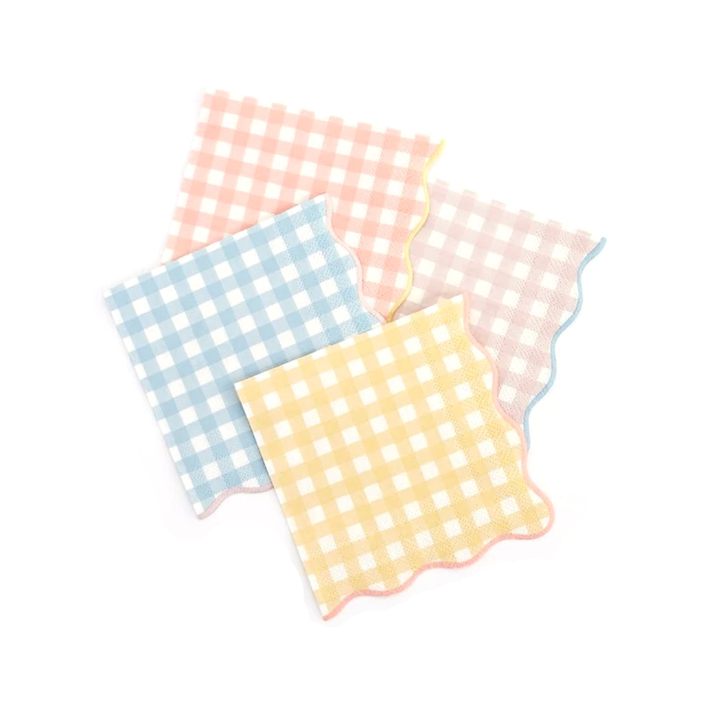 Gingham Small Napkins Meri Meri