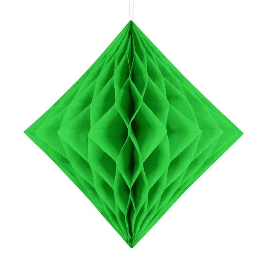 Green Honeycomb Diamond