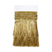 Gold tinsel fringe garland