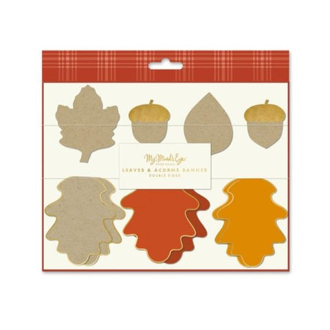 Harvest Mini Leaves Banner Set