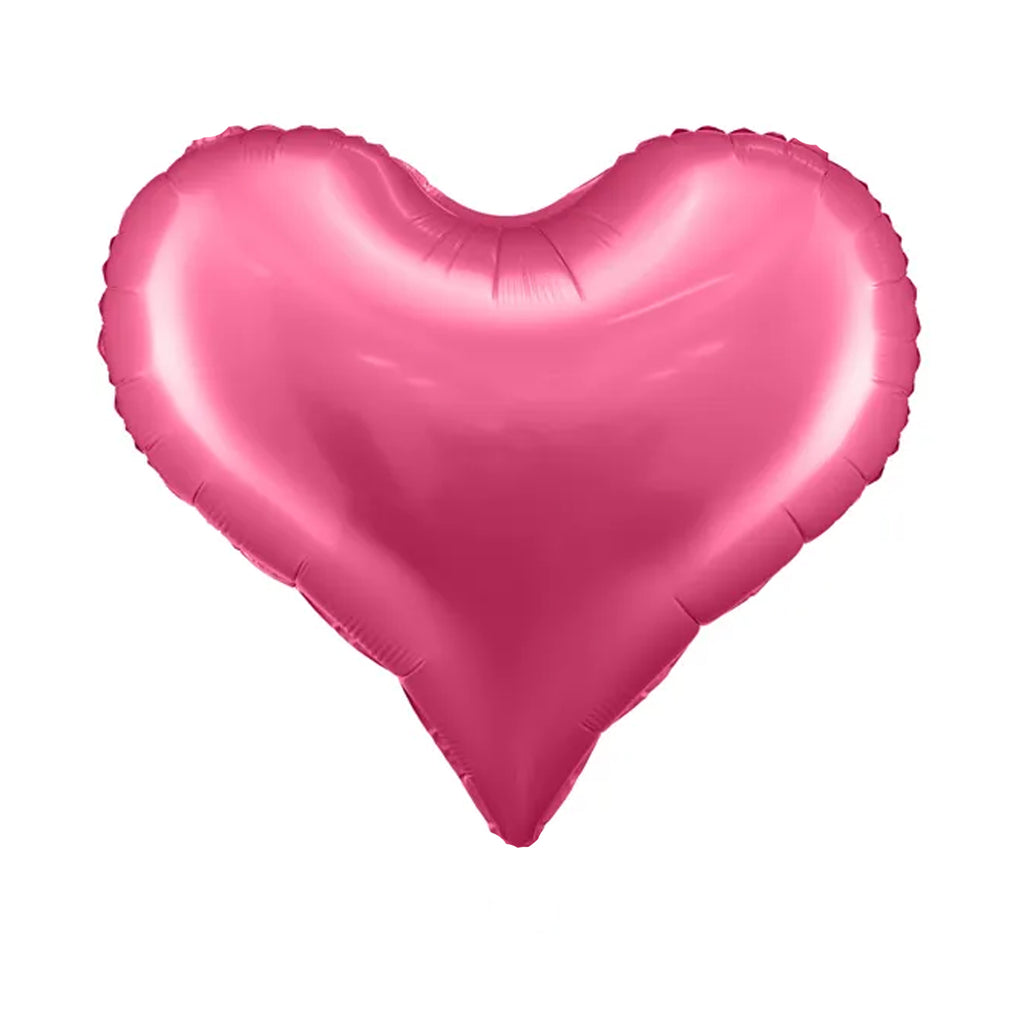 MODERN HEART FOIL BALLOON - PINK