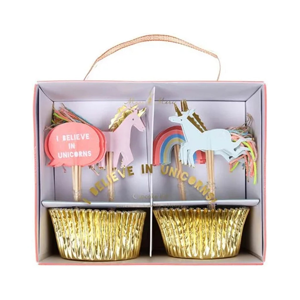 I Believe In Unicorns Cupcake Kit Meri Meri