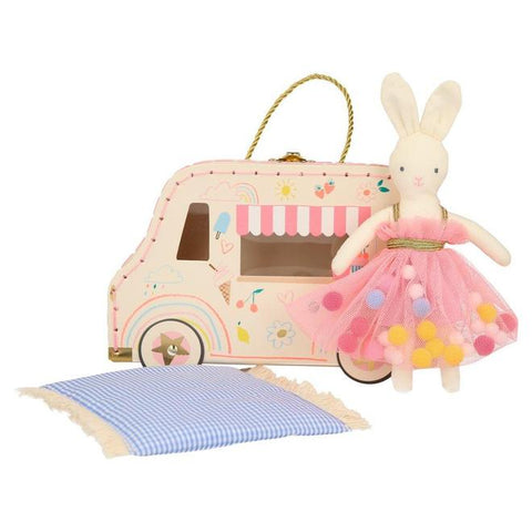 Ice Cream Van and Bunny Mini Suitcase