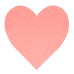 Large Pink Heart Napkins Meri Meri