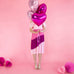 HEART FOIL BALLOON - LIGHT PINK