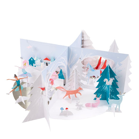 Winter Wonderland Paper Craft Advent Calendar