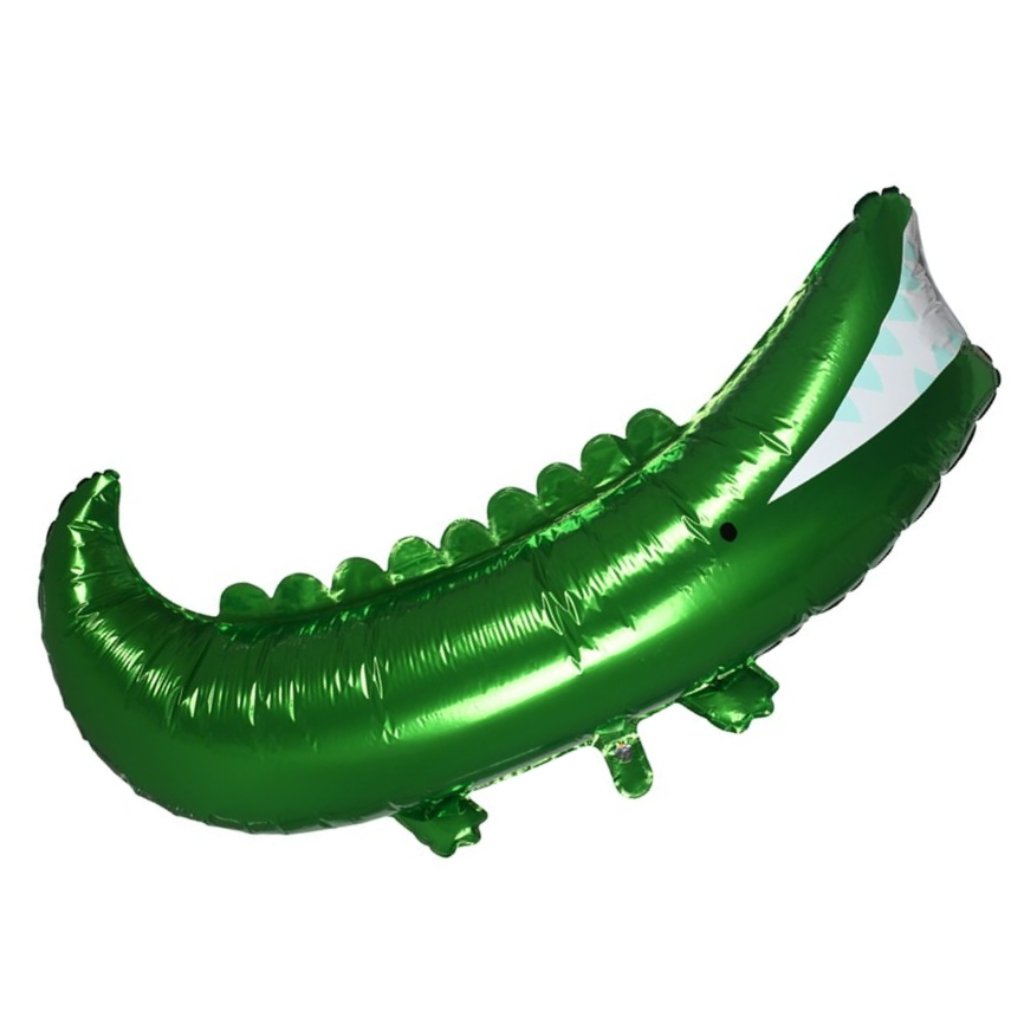 Crocodile Foil Balloon Meri Meri
