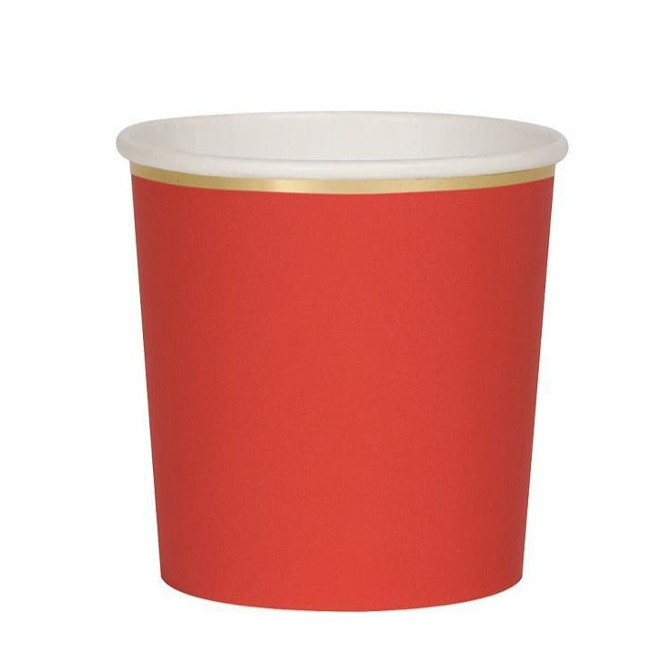 RED TUMBLER CUPS