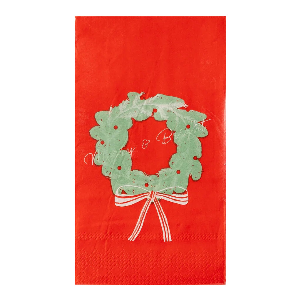 Merry Wreath Guest Napkins My Mind's Eye